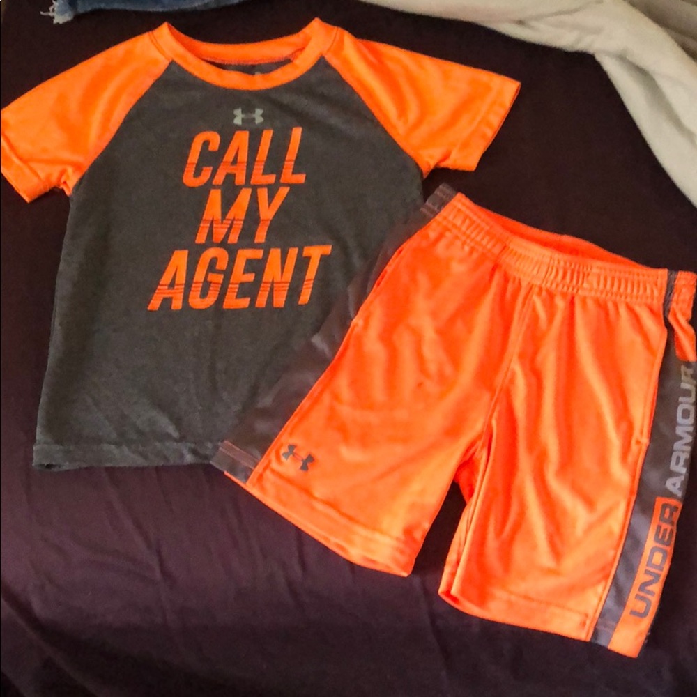 Under armor outfit - toddler